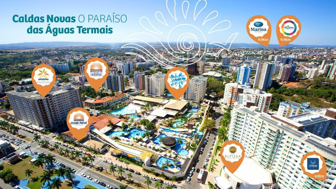 Riviera Park Hotel By Wam Experience Caldas Novas Εξωτερικό φωτογραφία